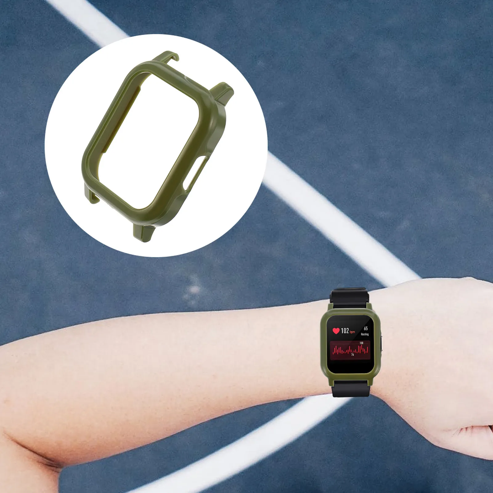 

Защитный чехол для часов Millet Ls02, прочный стильный чехол, предотвращает появление грязи и царапин, простая установка и снятие, лучший подарок