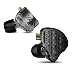 KZ X HBB PR2 PILL PILL EN AUSPHONES ARPHONES DE 13.2 mm Bornos grandes de los auriculares Hifi Bass Monitor auriculares Sport Wired Wired 10 mejores auriculares planos de ventas - №3