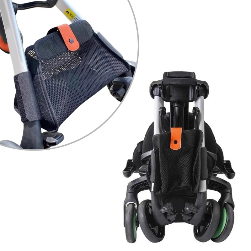 

Многофункциональные аксессуары для детских колясок, большие органайзеры, сумка-корзина с надежными ремнями и складной A2UB