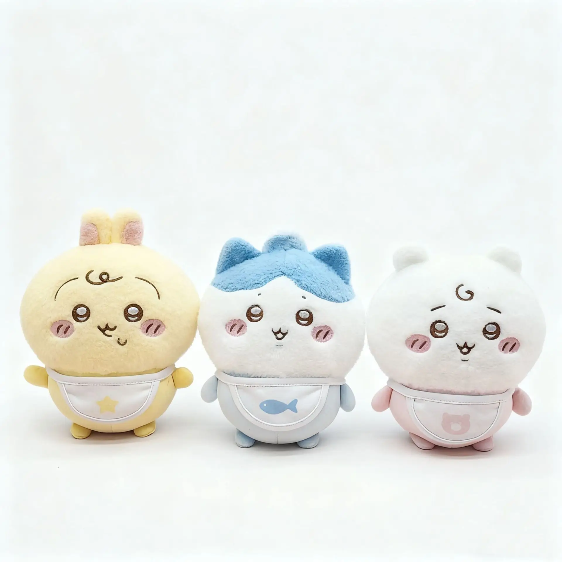 jiyi Baby Series 8-Inch Cute Plush Toys Usagi Hachiware Soft Stuffed Dolls Kawaii Animal Plushies Gifts for Friends and Kids