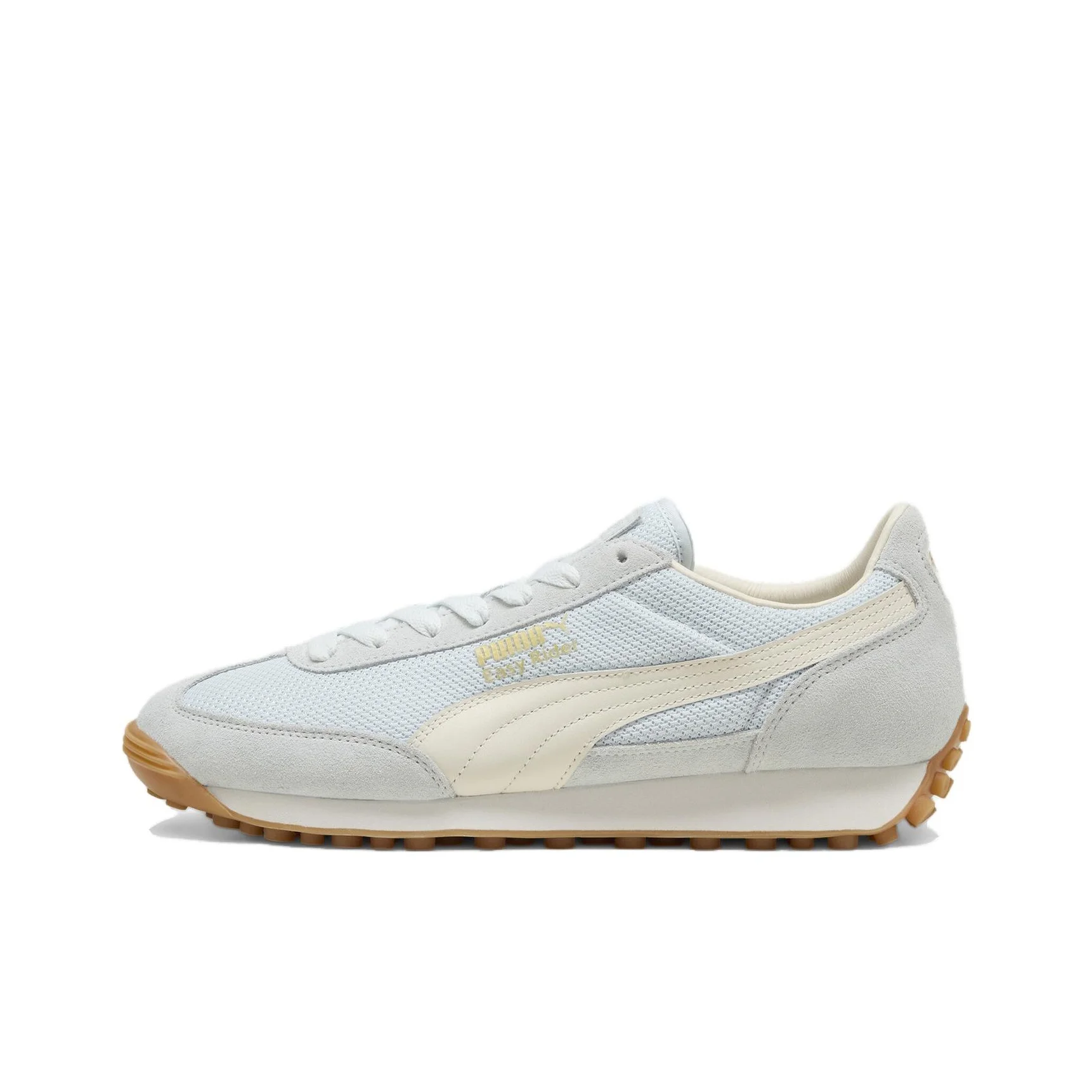 PUMA Easy Rider Premium Casual Shoes Men's Low Top Gray/Light Blue/White 398891-02