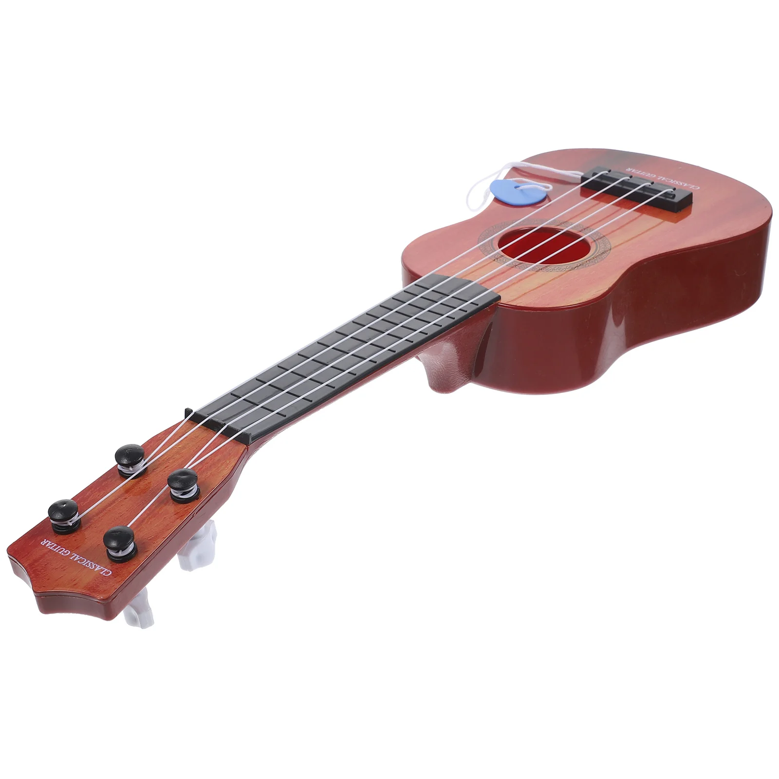 Brinquedo de guitarra infantil brinquedos musicais crianças instrumentos ukulele de madeira mini infantil