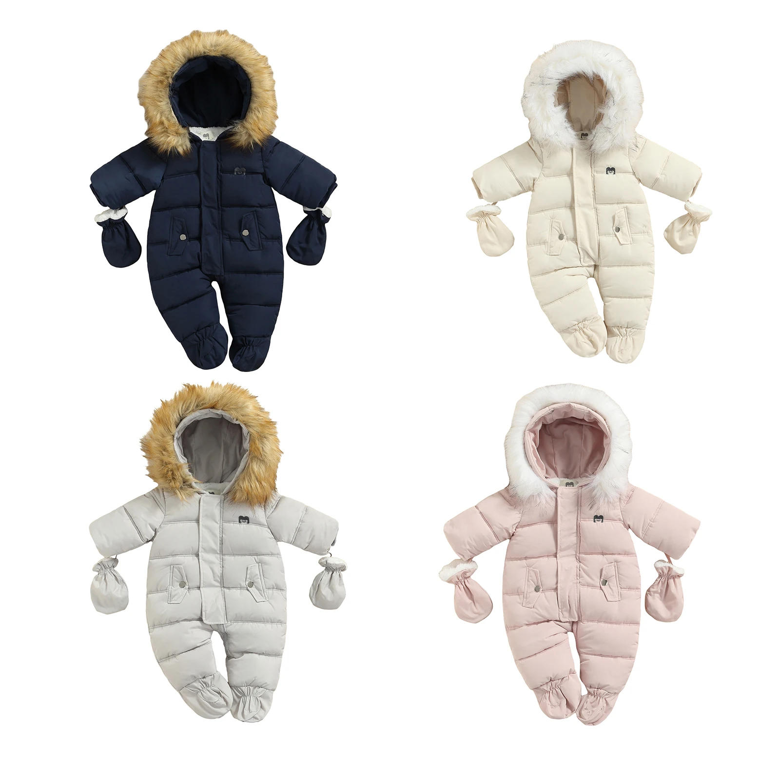 COOKY.D Bébé Animal à Capuche Hiver Barboteuse Chaud Manteau de Neige Nouveau-né 3-36 Mois Épaissir Tenues Vêtements D'extérieur Combinaison, Koala, 12-18 mois COOKY.D Bébé Animal à Capuche Hiver Barboteuse Chaud Manteau de Neige Nouveau-né 3-36 Mois Épaissir Tenues Vêtements D'extérieur Combinaison, Koala, 12-18 mois
