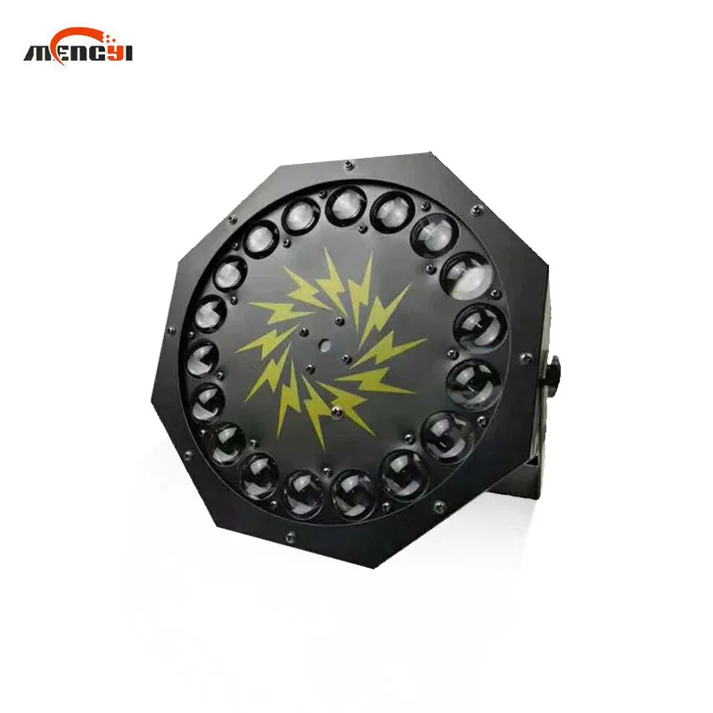 

LED cyclone 18 eyes 9w cabeza movil luces para discoteca green laser led lyre par lights for night club stage