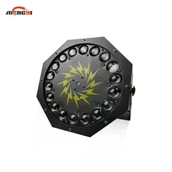 LED cyclone 18 eyes 9w cabeza movil luces para discoteca green laser led lyre par lights for night club stage