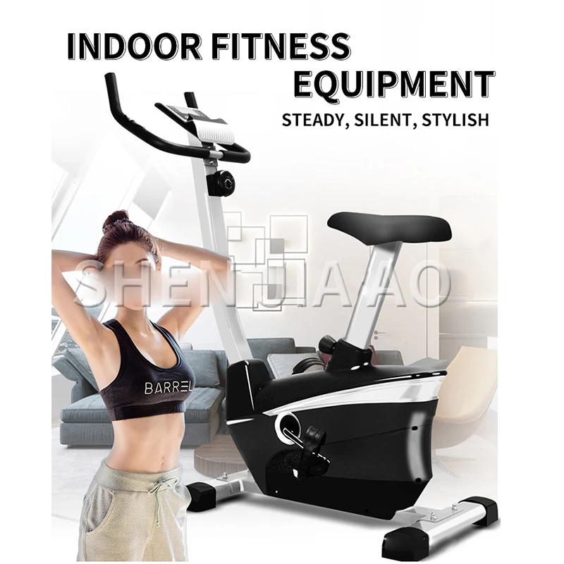 Indoor Cycling Bikes Silent Magnetic Exercise Bike Lose Weight LED Display Calories Speed Resistance Mute Home Fitness Bike Hot