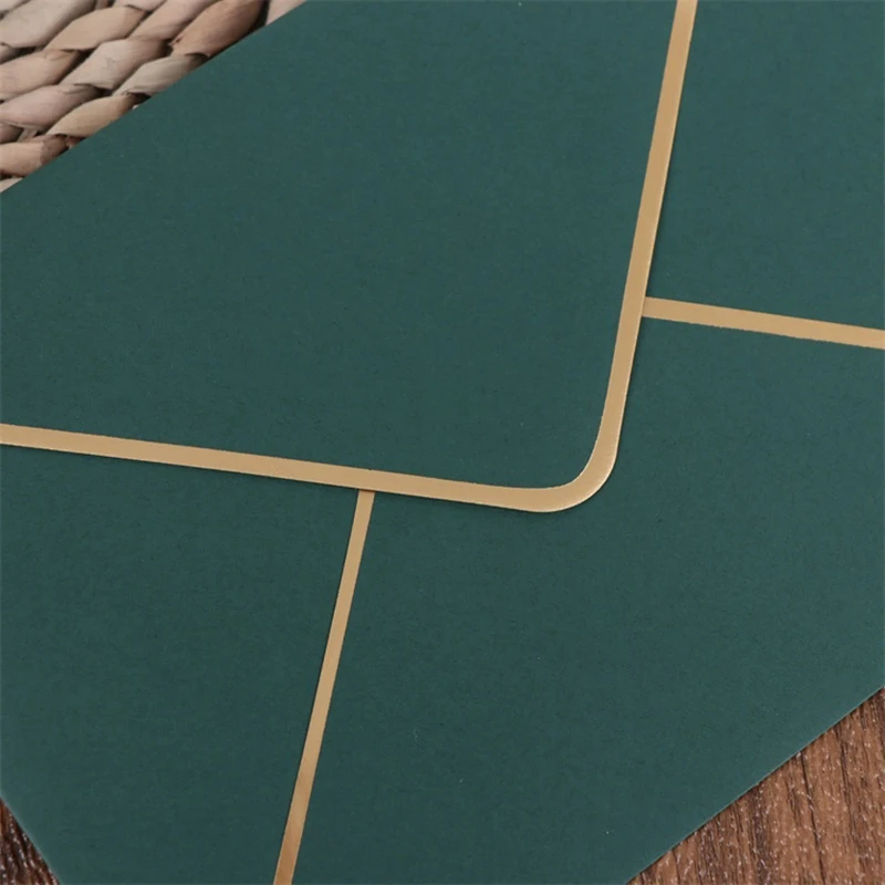 Envelopes retrô cor sólida, 7x5 polegadas, envelopes dinheiro para orçamento