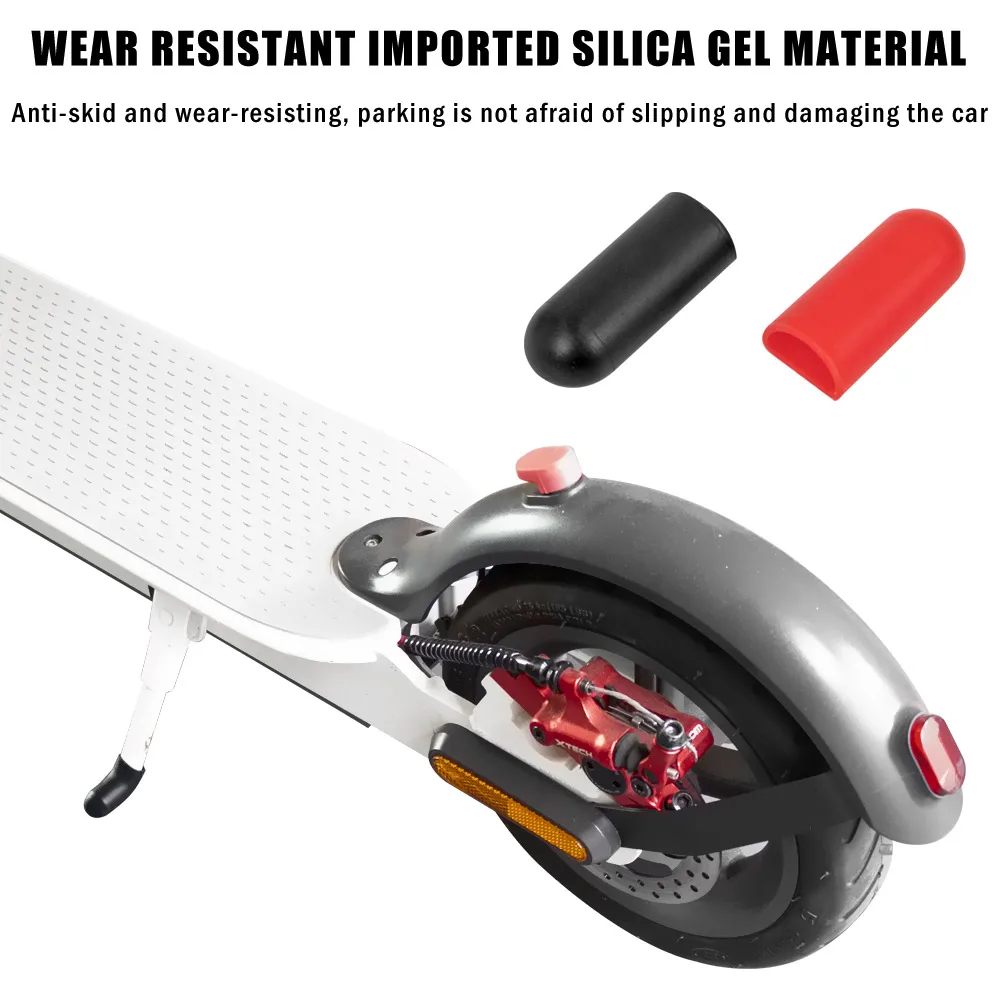 Silicone Longer Kickstand Foot Support Protect Cover for Ninebot Max G30 G30D for Xiaomi M365 1S PRO PRO2 Electric Scooter Parts