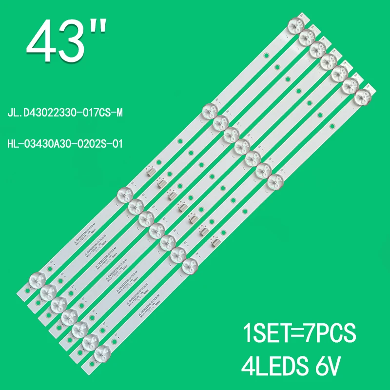 LED TV Backlight For JL.D43022330-017CS-M HL-03430A30-0202S-01 LED17E405 LED32E405  U430L18