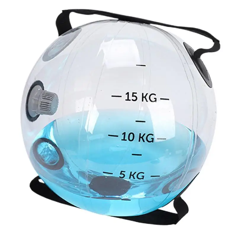 Aqua Ball Pesi per aerobica ad acqua regolabili Esercizio aerobico Attrezzatura per il fitness Dispositivo per il nucleo e l'equilibrio per la palestra domestica