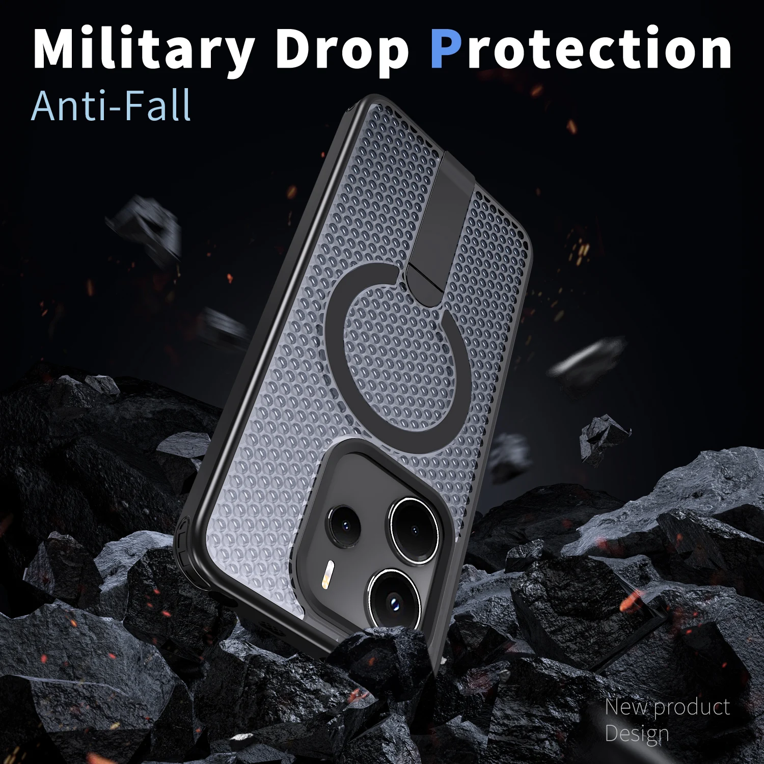 Anti-fall Cooling Hole Design  - Phone Cases Eu review and price