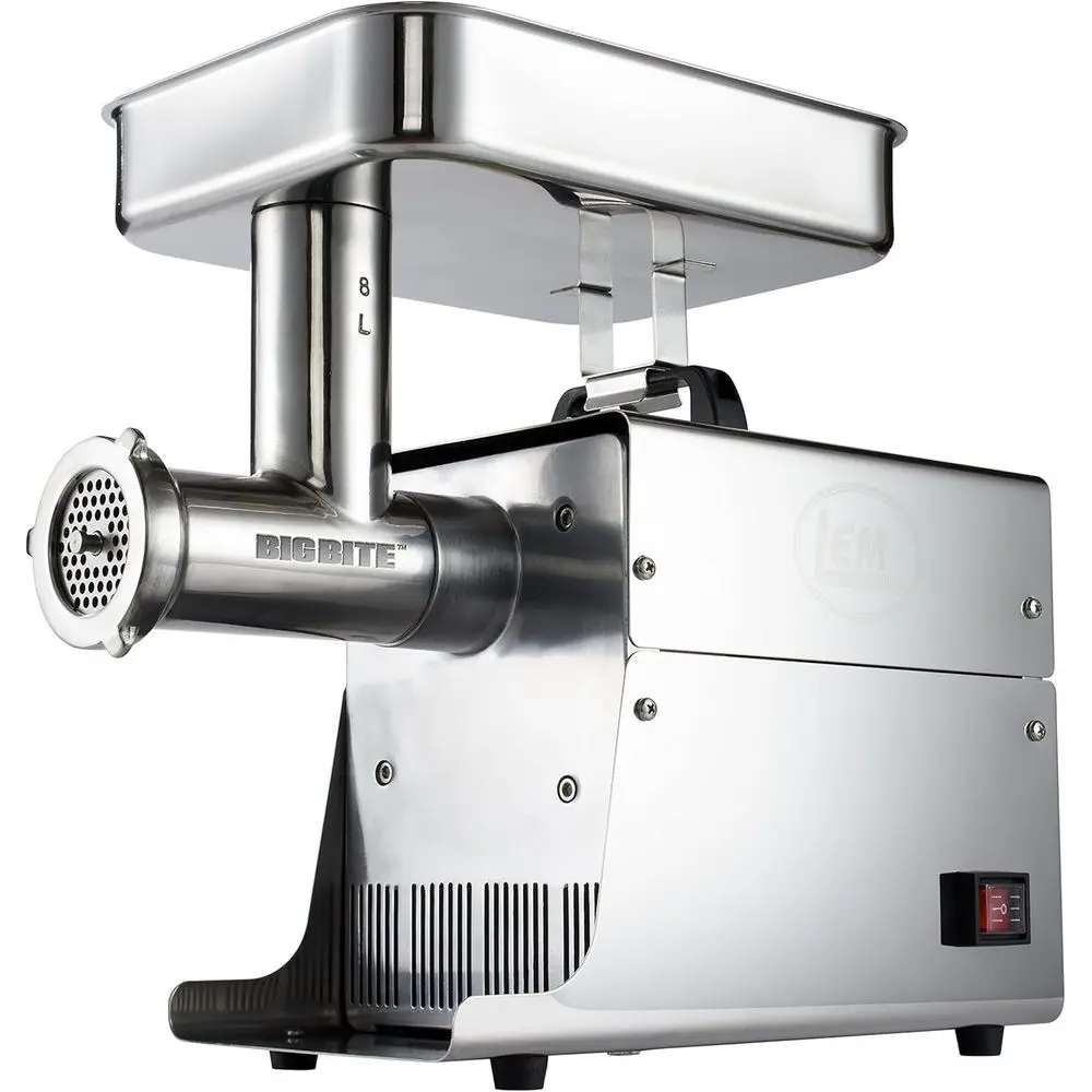 

Products W779A StainlSteel Big Bite Electric #8-Meat Grinder (.35-HP)