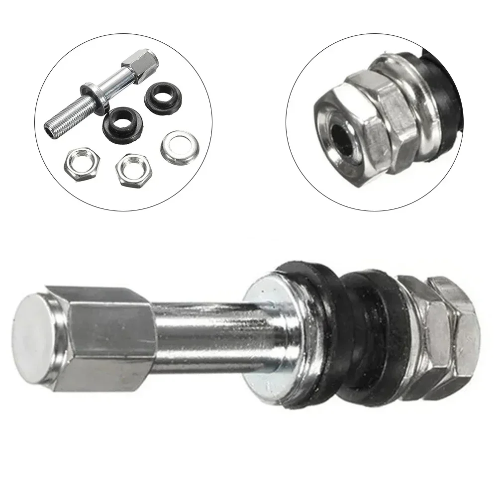 Bolt Screw On Valve TR48e Valve Stem Racing Applications Easy Installation Leak Prevention Long-lasting Secure Fit