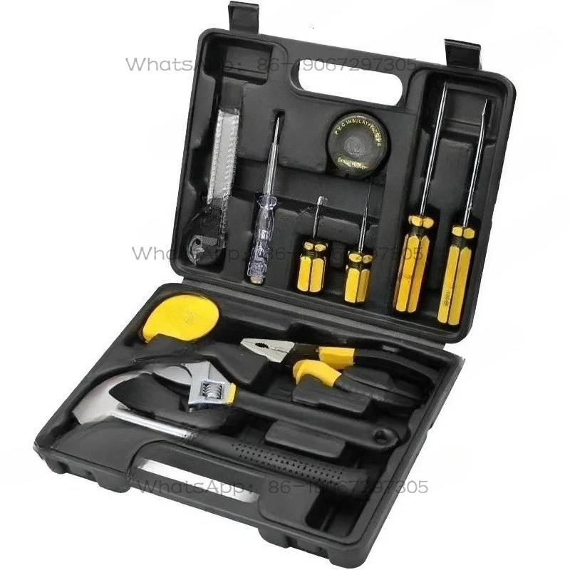Tool Set Household Daily Maintenance Set Home Repair Hardware Vice Hammer Wrench Pliers Combination Box