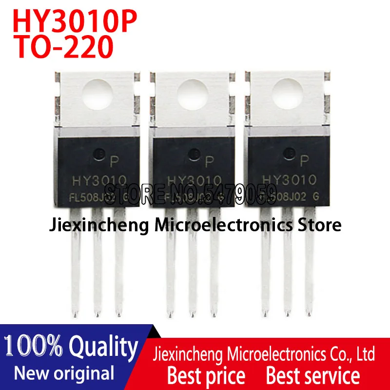 10個hy3010p hy3010 100a 100vから-220 mosfet新しいオリジナル
