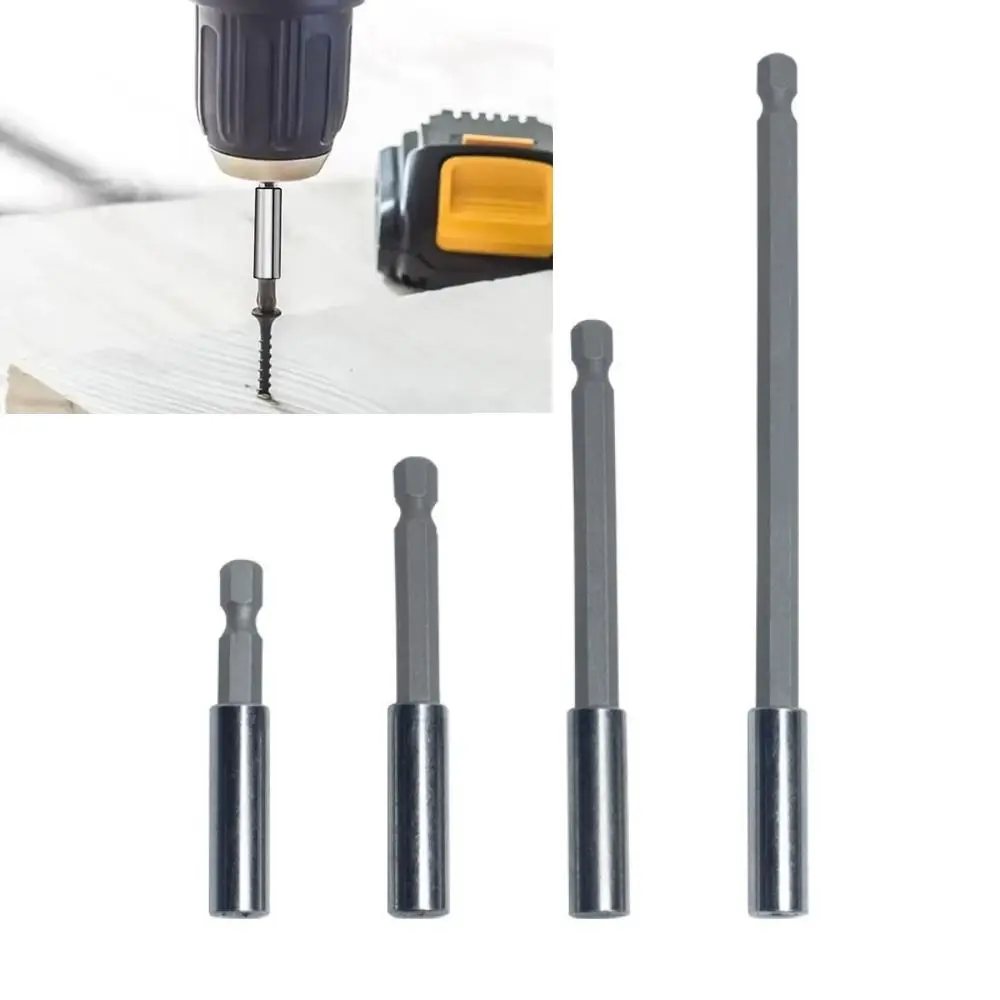 3/4/5/10Pcs High hardness Magnetic Extended Bit Holder Corrosion resistance 1/4 Inch Hex Shank Driver Adapter 60mm Length