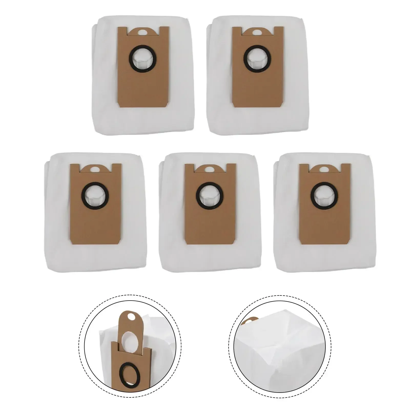 Filtration System Vacuum Cleaner Bag Tear-resistant Material Maintenance-free Use Advanced Filtration Vacuum Bag