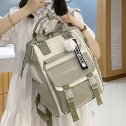 Middle School Students Schoolbag Fashion Casual Large Capacity Outdoor Travel Backpack Laptop Backpack Teen Girl School Backpack