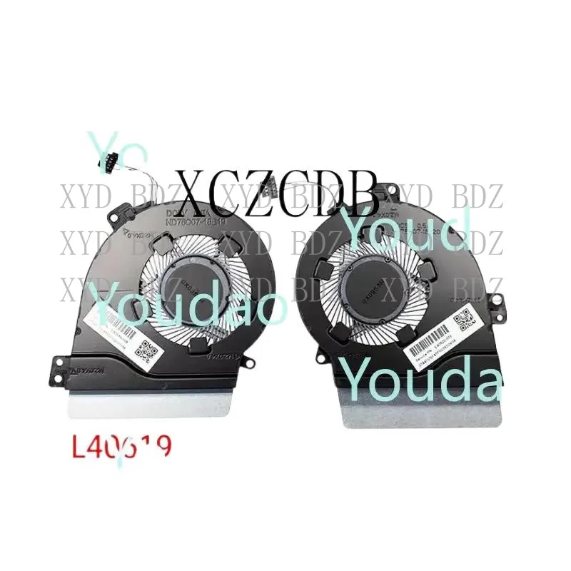 

Новый охлаждающий вентилятор для процессора HP Pavilion 15-CS 15-CW TPN-Q208 L40619-001 L40620-001