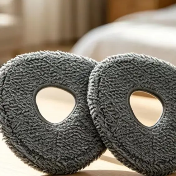 Replacement Mop Cloths 2pcs For Narwal For Freo For Z Ultra Robot Vacuums, Soft Microfiber Floor Cleaning Pads, Mop Accessories