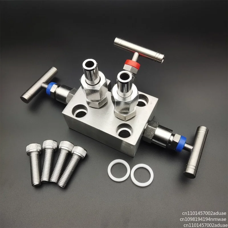 Suitable for Stainless Steel Three-valve Group 304 Integrated EJA3051 Differential Pressure Transmitter Needle Valve