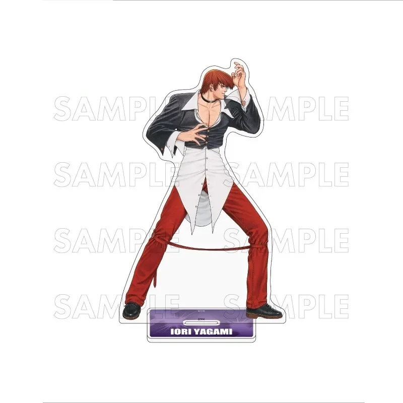 Game The King of Fighters '96'97 Anime Kyo Kusanagi Iori Yagami Acrylic Stand Figure Stand Plate Cosplay Prop Decor Keychain