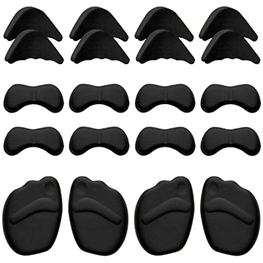 

12 Pairs Shoe Filler for Too Big Shoes Women Heels Toe Inserts Loose Shoes Grips Adjustable Heel Liner Cushions Inserts Metatar
