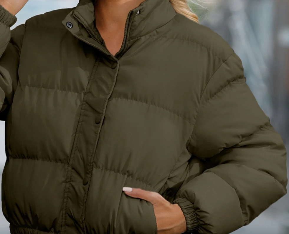 

Women's Parkas Coat Comfortable Leisure Style Autumn Winter Short Cotton Clothing Loose and Casual Regular Women Clothing Winter