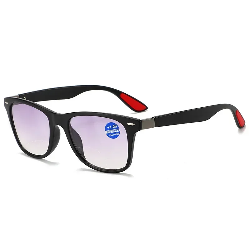 1.0 To4.0 Version Reinforced Mirror Legs Far Sighted Glasses Progressive Dual Light Reading Style Anti Blue Light Unisex image 5