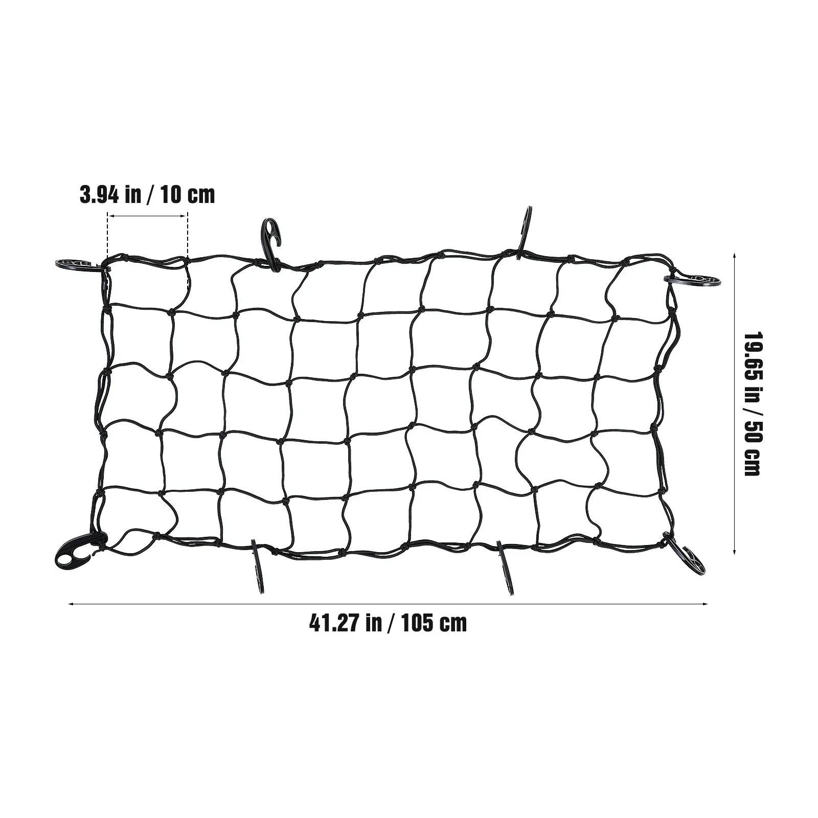 Siatka na bagaż do wózka kempingowego, regulowana siatka na bagaż, wózek turystyczny, akcesoria outdoorowe, pokrowiec na bagaż do wózka kempingowego