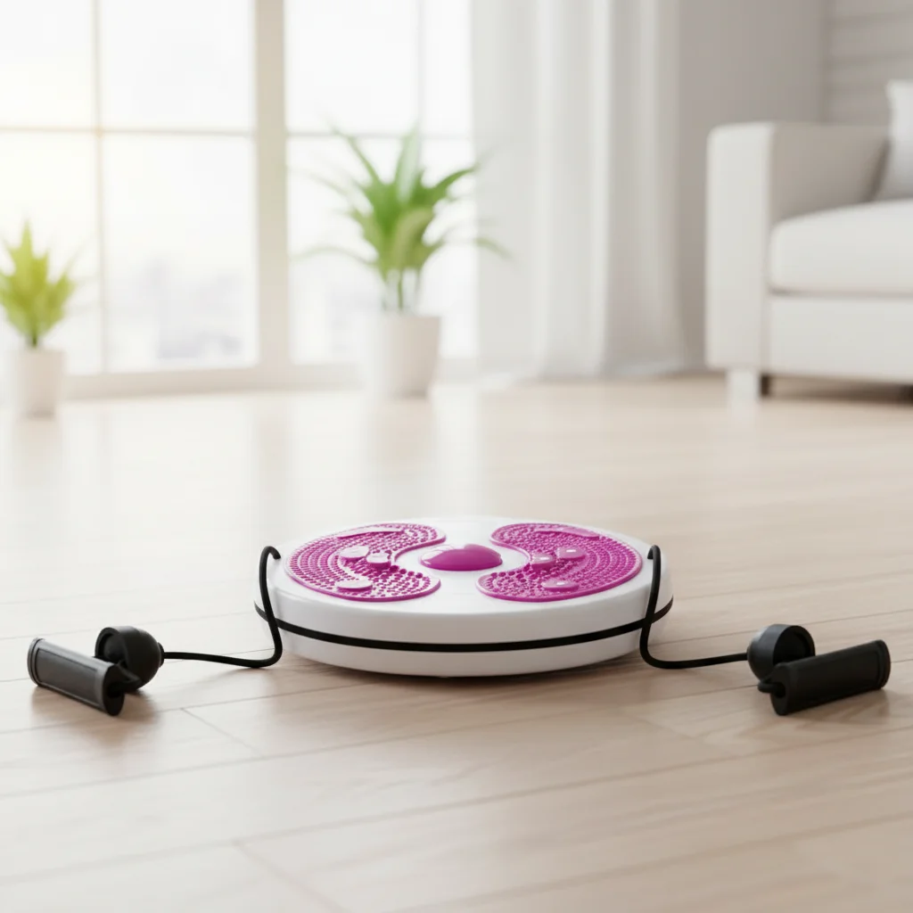 

With Pull Rope Waist Twisting Disc Non-Slip Base Magnet Dot Foot Massage Torsion Disc Fitness Equipment Turntable