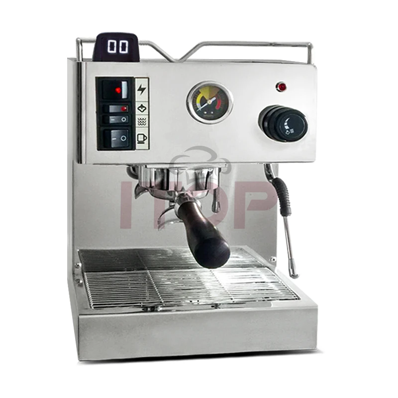 

Semi-automatic Cafetera Commercial Espresso Coffee Machine Full Stainless Steel Body with Italian Water Pump