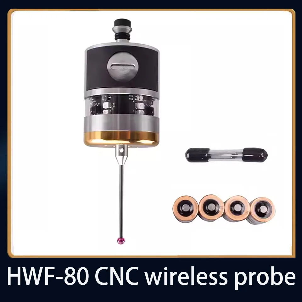 

HWF-80 Wireless Probe CNC Machine Tool Machining Center Probe High Precision Wireless Probe Automatic 3D Detection Edge Finder