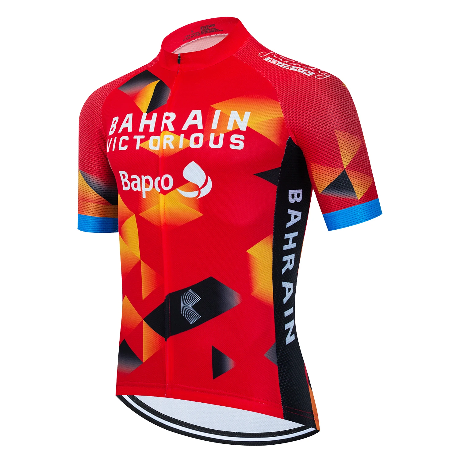 

New Bahrain Cycling Jersey Short sleeves 2023 Men Summer Breathable Cycling Clothing MTB Bike Jersey Maillot Ciclismo Uniform