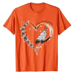 Orange Day Awareness for Indigenous Education Teachers T-Shirt Every Child in Matters Tee Protects Children's Rights Outfit Gift