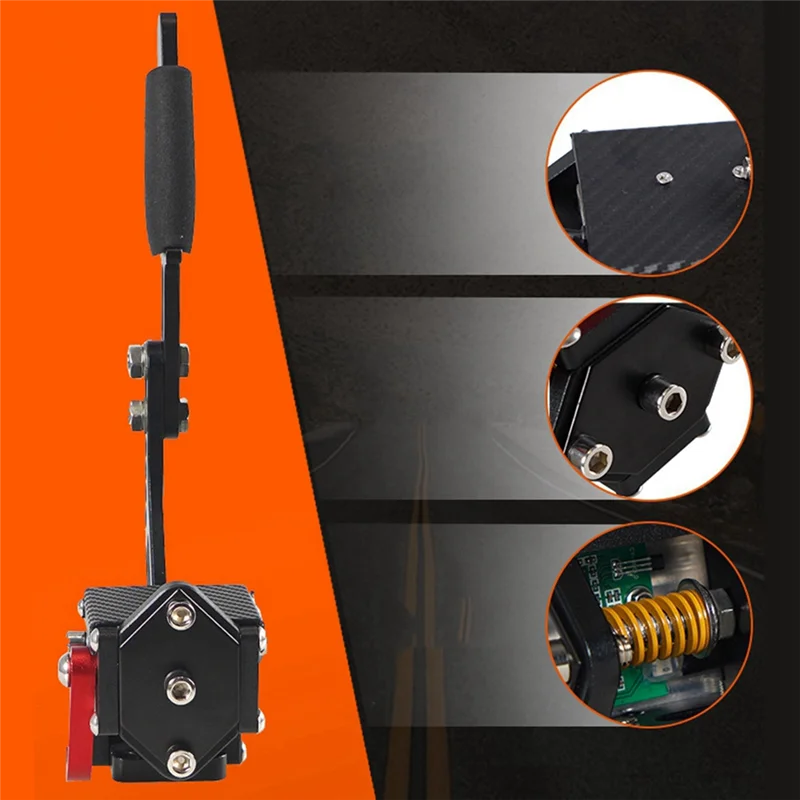 

USB Handbrake For SIM Racing Games For Logitech G27/G29 Adjustable For PS4 PS5 PC /Windows-ABIU