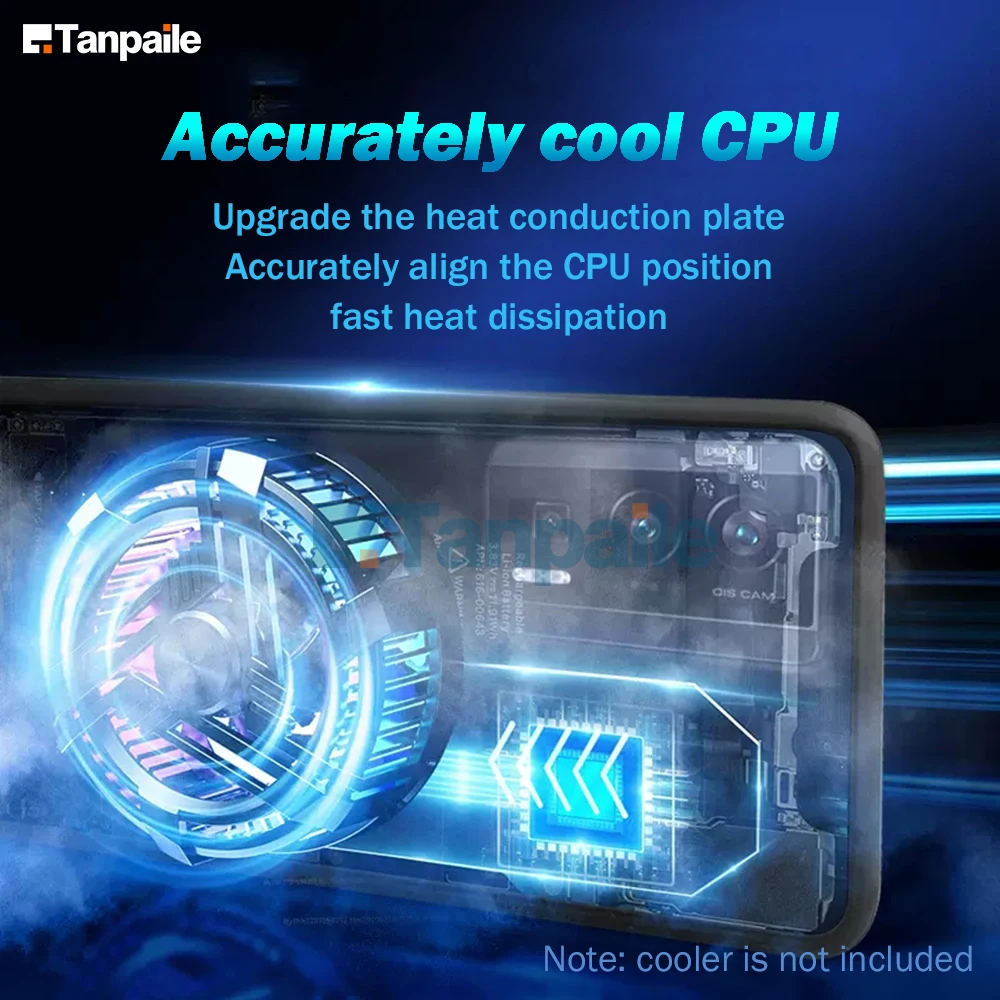 Tanpaile Cooling Magnetic Phone Case For Xiaomi Poco X3 NFC Pro GT X4 F4 F3 F5 Bumper Graphene Heat Dissipation Back Cover