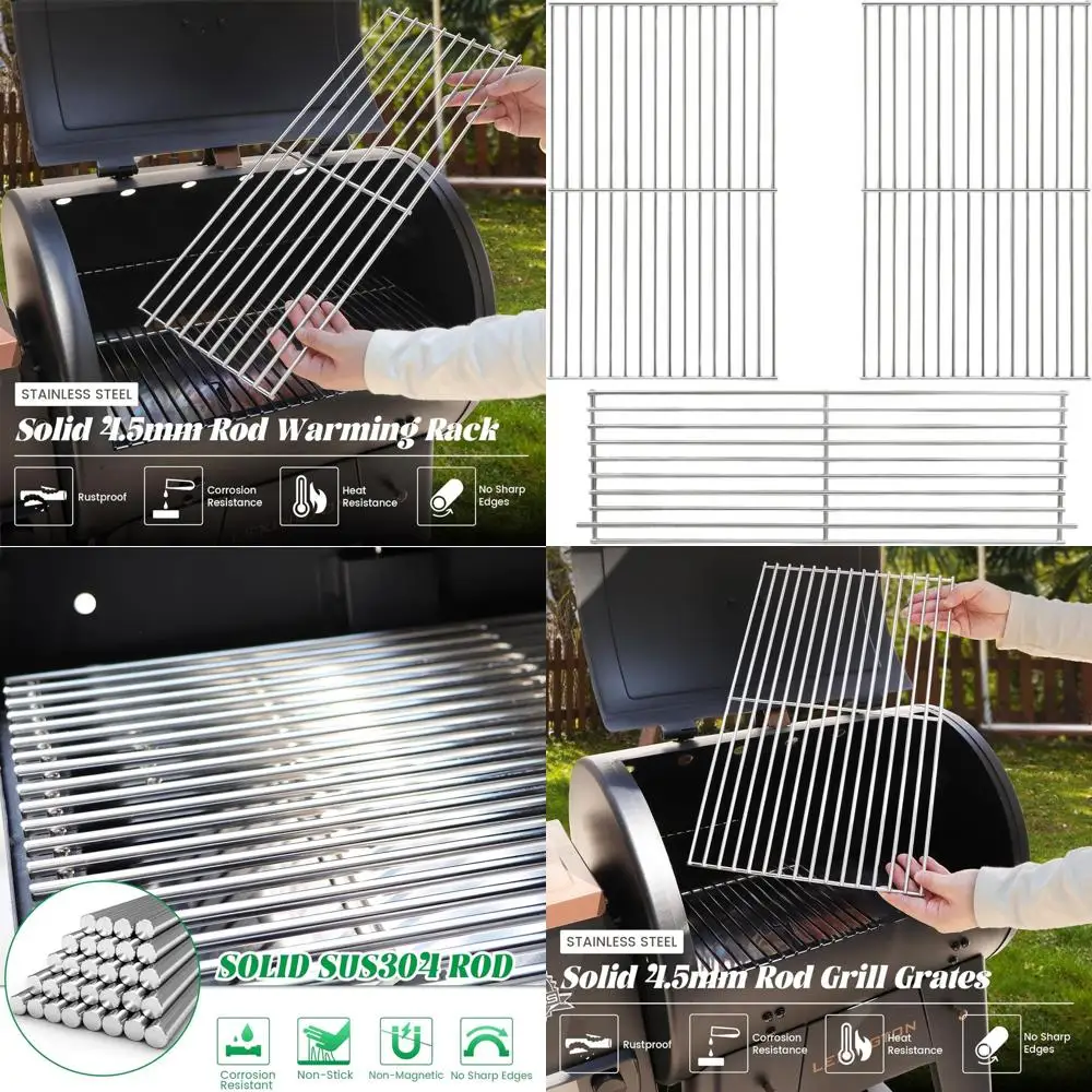 

Верхние решетки для гриля для коптилен на древесных пеллетах серий 500/540 - Сменные детали для барбекю из нержавеющей стали