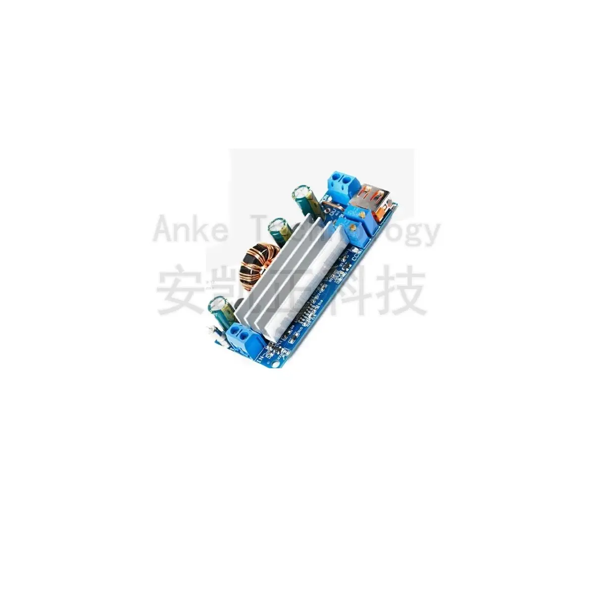 2~24V low-voltage dedicated, high-power 80W boost module, constant voltage and constant current with USB, 18650 lithium battery,
