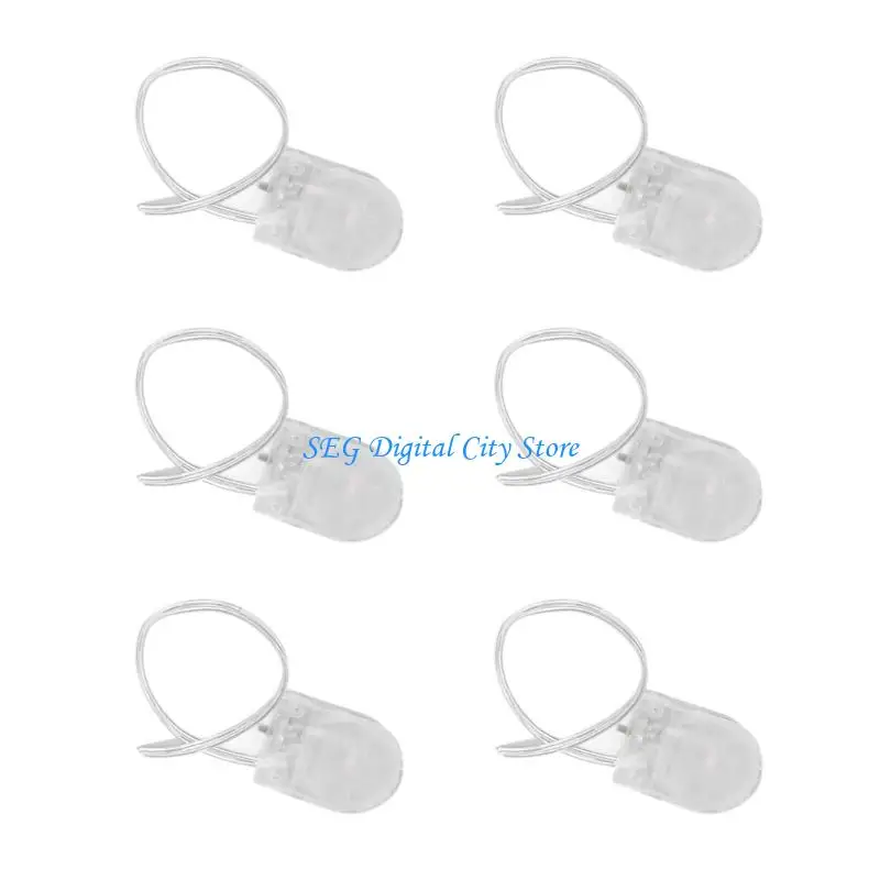 U75B CR2032 Battery Holder On Off Power Button Operated Plastic Base Battery Box