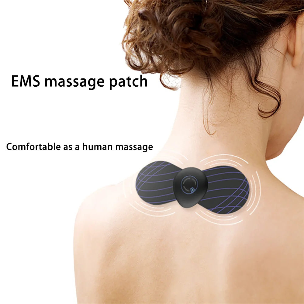 EMS mini cervical massager simulates traditional massage techniques to relieve fatigue, compact and convenient