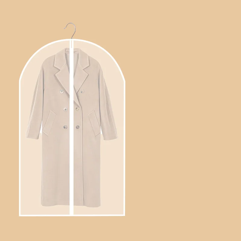 Capa Dustproof e Dustproof Suit, Casaco Transparente, Roupas Domésticas, Saco de Buggy, Roupas Penduradas