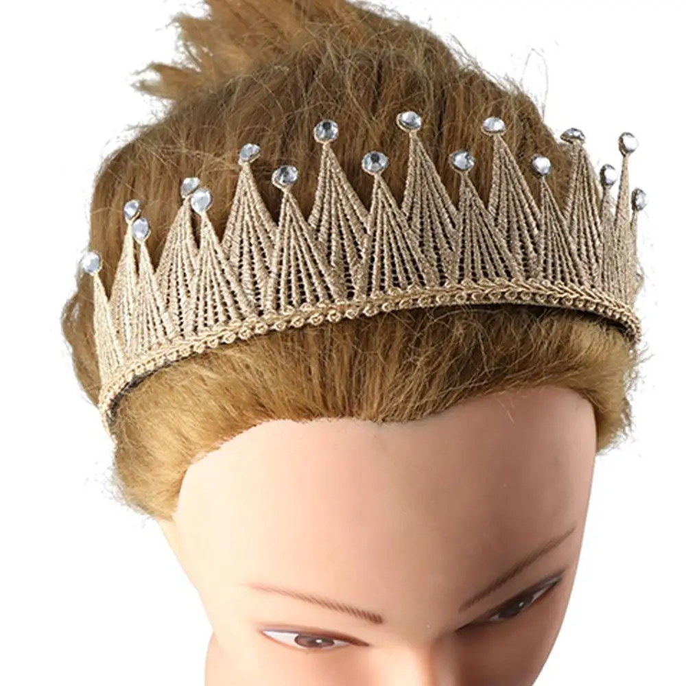 

Children Girls Hair Comb Wedding Hair Accessories Headbands For Kids Crystal Crowns Birthday Tiara Princess Aisha Tiaras