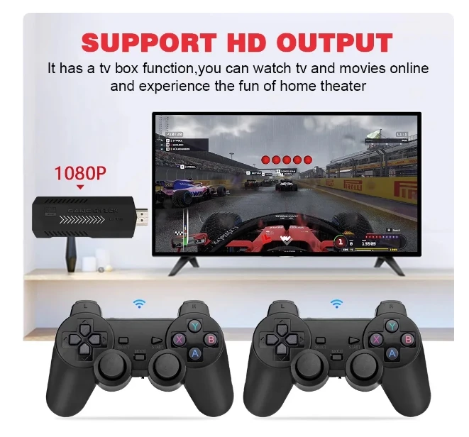 [أصلي] X2 Plus Games Stick 64/128/256GB وحدة تحكم محمولة TV GD10 Pro مشغل ألعاب محمول ألعاب ريترو وحدة تحكم لاسلكية فيديو