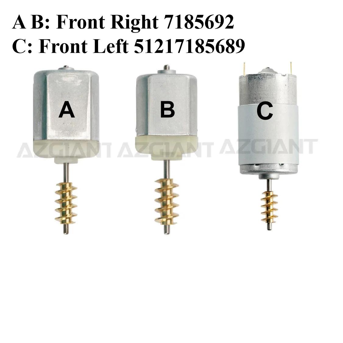 

Motor for BMW 7 Series E65 E66 E67 730i 740i 750i 760i F01 F02 750LI Door Lock Actuator Center Concontrol 51217185689 7185692