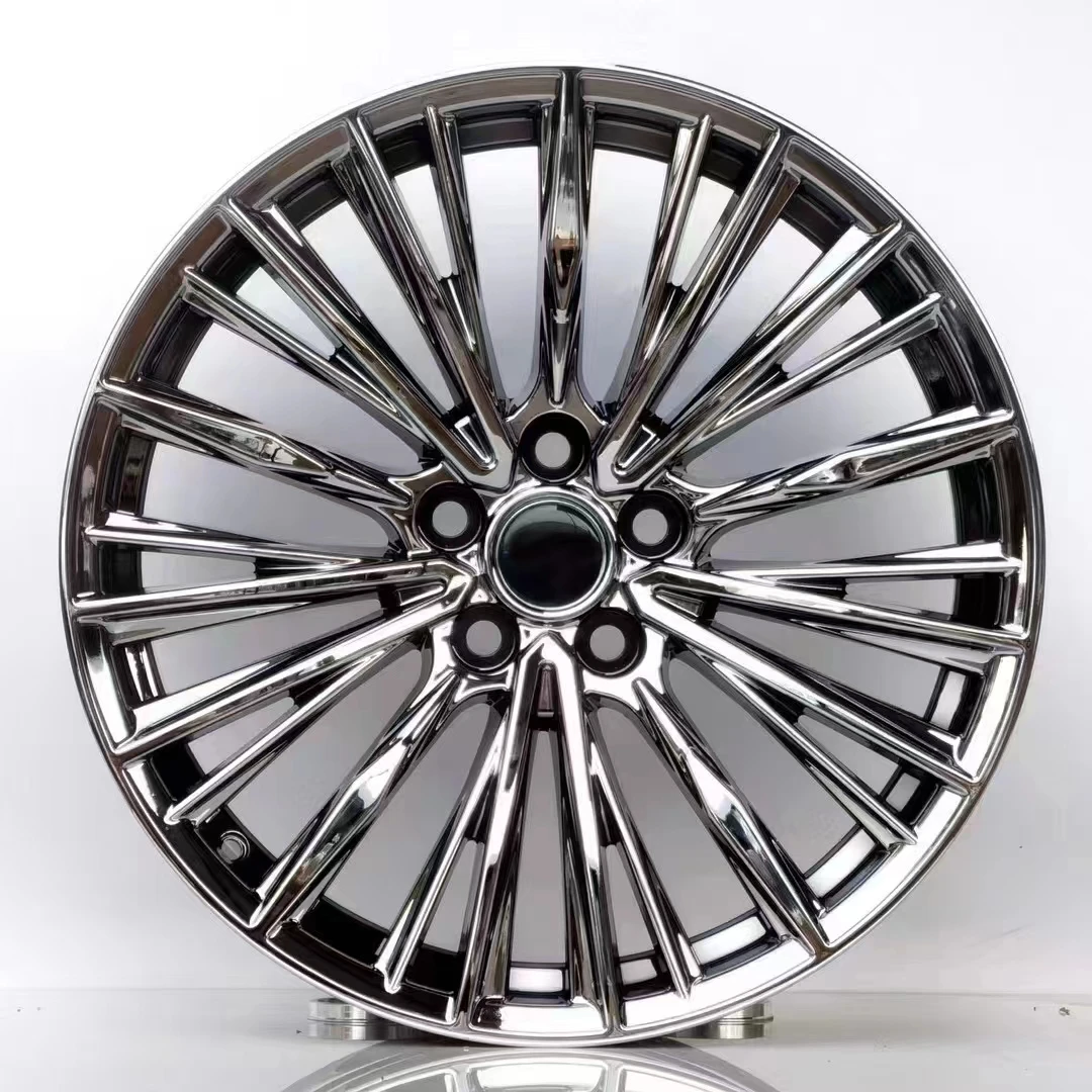 Monoblock silver electroplating forged 17-24 inch aluminium alloy passenger car wheel rims for Lexus/Benz/Bentley