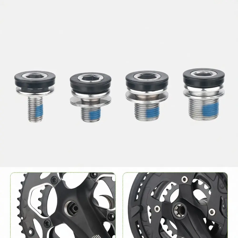 Deemount Crank Arm Bolt Waterproof Carbon Steel Bottom Bracket Screw Square Taper Splined Axis Cycling Repair Components