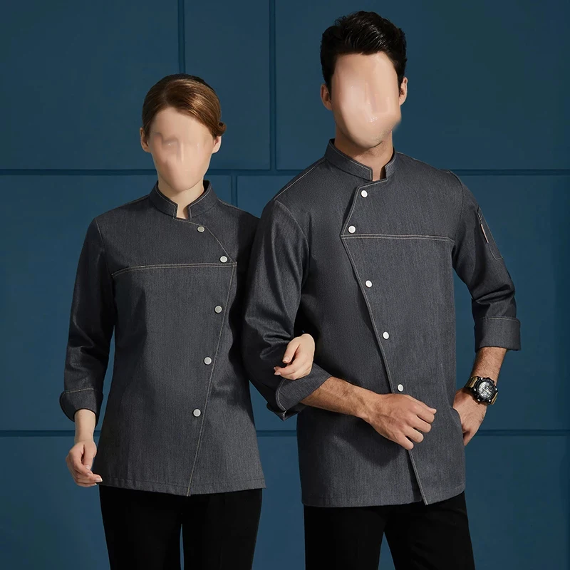 Unisex Chef Waiter Uniform Short Sleeve Kitchen Restaurant Cook Shirt Food Service Catering Hotel Bakery Chef Jacket Clothes