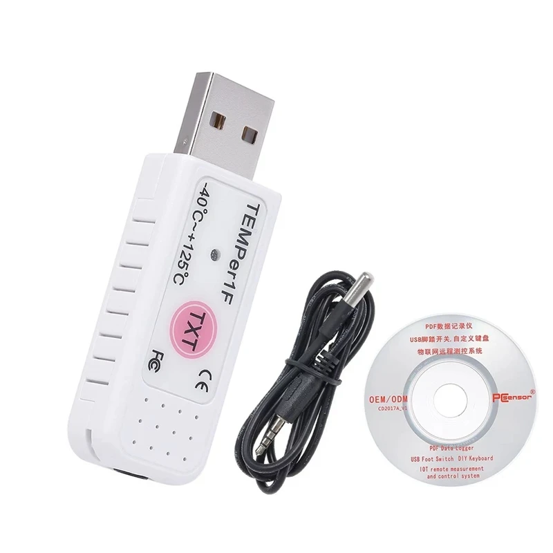 

Pcsensor USB Thermometer Hygrometer Temperature Sensor Data Logger Recorder For PC Laptop