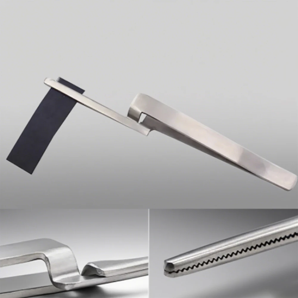 Dental Articulating Paper Tweezers Forceps Straight Dental Instrument Dental Articulating Paper Tweezer
